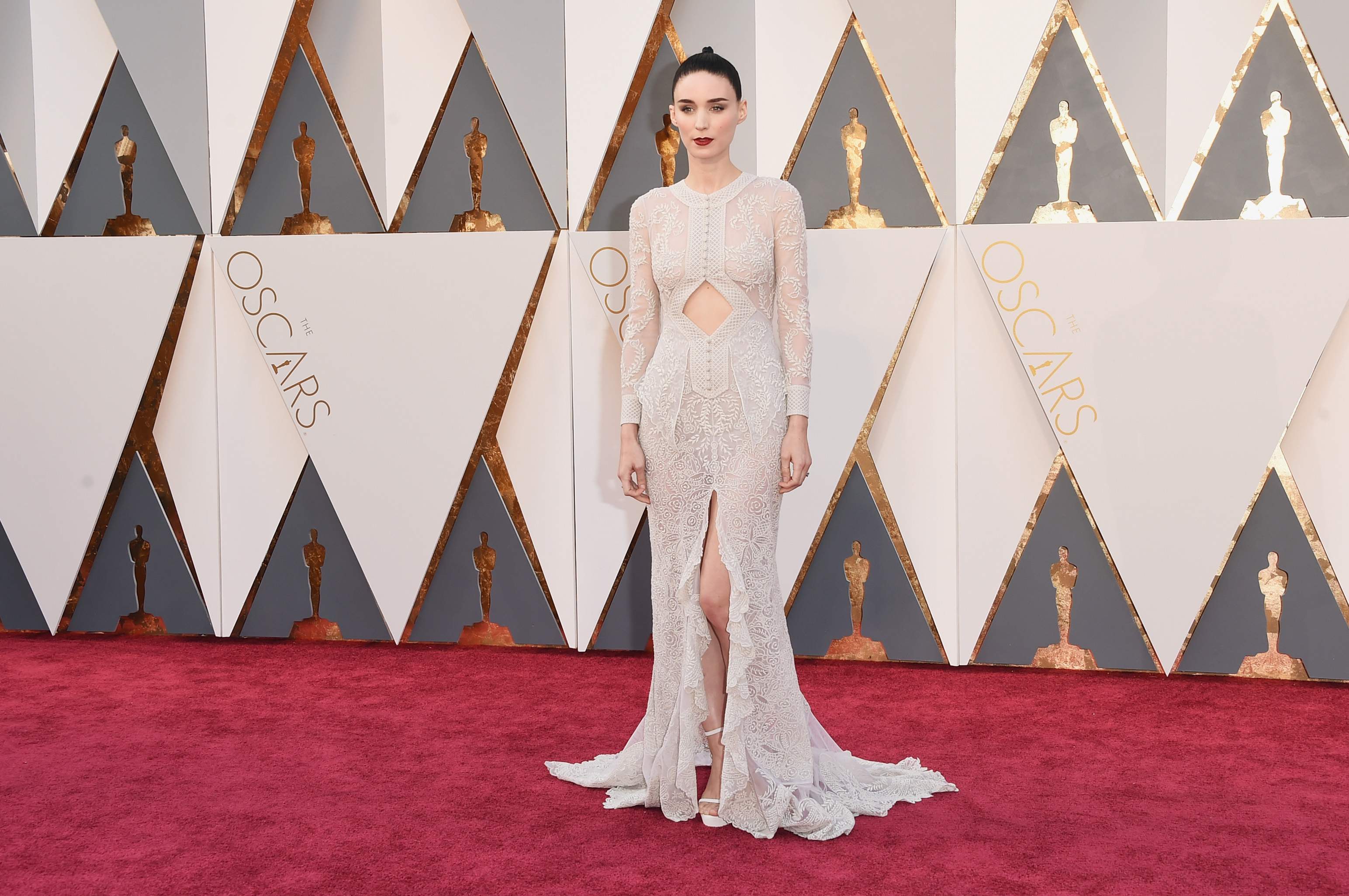 Rooney Mara wears Givenchy Haute Couture